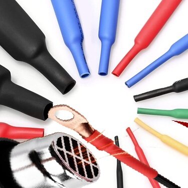 280 delige gekleurde krimpkous - krimpkousen - beschermkous - thermische beschermmantel - krimpsok - heatshrink