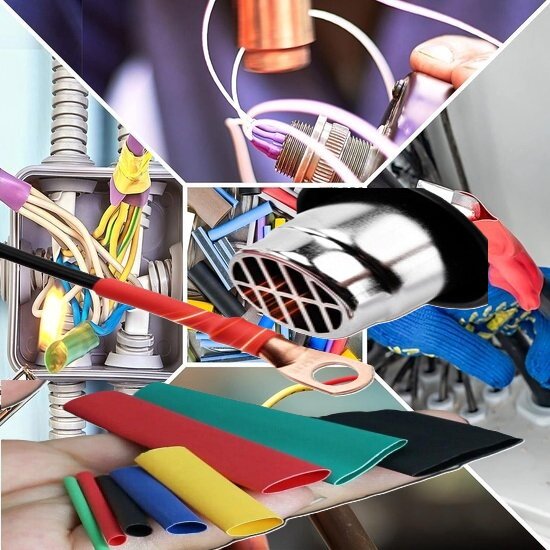 280 delige gekleurde krimpkous - krimpkousen - beschermkous - thermische beschermmantel - krimpsok - heatshrink