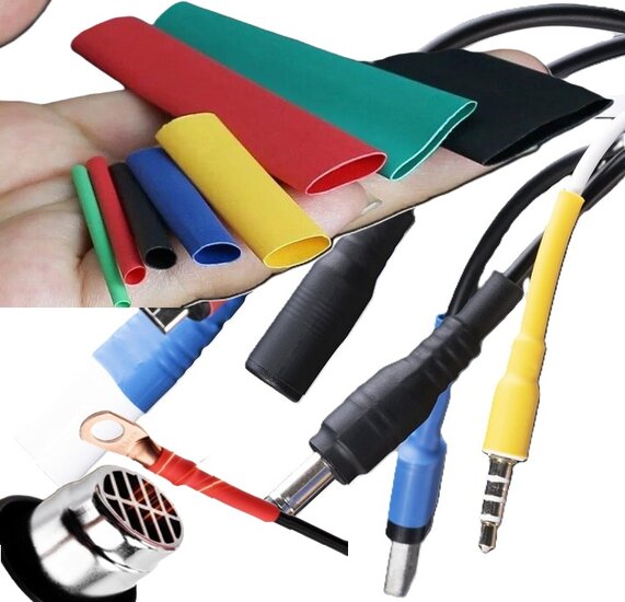280 delige gekleurde krimpkous - krimpkousen - beschermkous - thermische beschermmantel - krimpsok - heatshrink