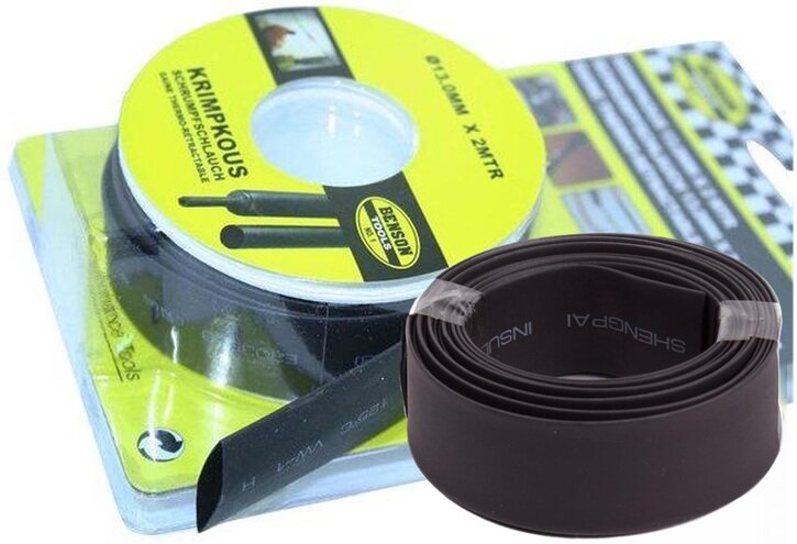 krimpkous 2 meter x 13 mm - elektra kous - krimp kous - heatshrink - thermische beschermsok&nbsp; - krimpsok