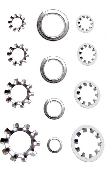 veerringen assortiment 720 delig - carrosseriering - veerring set - gmp