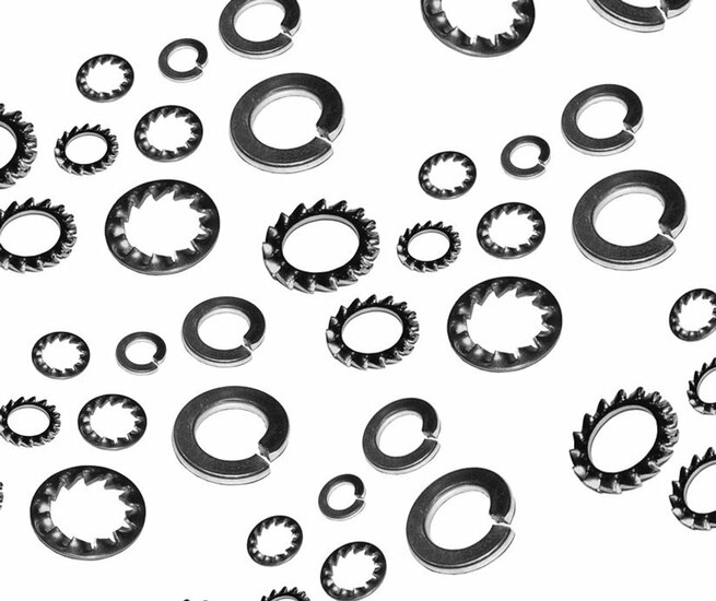 veerringen assortiment 720 delig - carrosseriering - veerring set - gmp