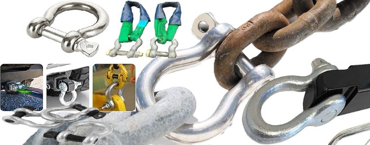 1500 kg draagkracht verzonken harpsluiting met 22 mm borstbout - verzinkt trekoog - harp sluiting