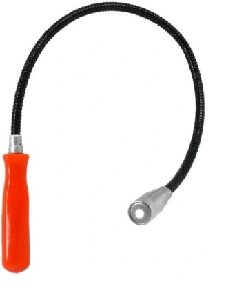 magnetische grijper met ledlamp 565 mm - flexibele pick up tool - magneetgrijper - gmp