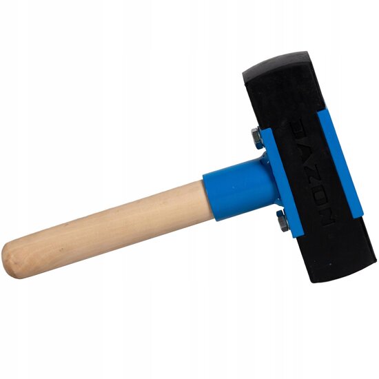 rubberen hamer kop voor bestrating - tegelhamer kop - rubberenhamer - rubberen bestratingshamer 