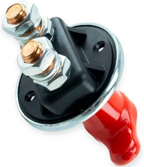 2000 ampere 12 / 24 volt hoofdstroom schakelaar - noodschakelaar - powerswitch - batterij isolator - accuhoofdschakelaar