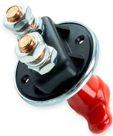 2000 ampere 12 / 24 volt hoofdstroom schakelaar - noodschakelaar - powerswitch - batterij isolator - accuhoofdschakelaar