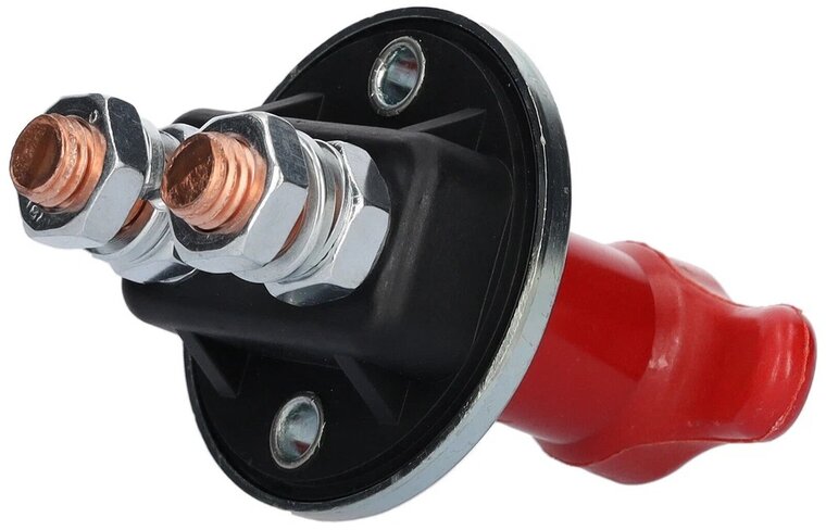 2000 ampere 12 / 24 volt hoofdstroom schakelaar - noodschakelaar - powerswitch - batterij isolator - accuhoofdschakelaar