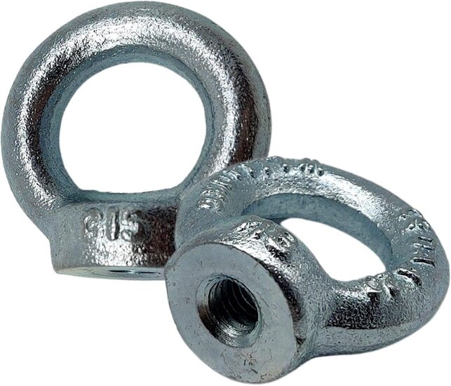 m20&nbsp;wll 1200 kg oogmoer - schroefoog - ringschroef - trekoog - schroefbare hijsoog - lastoog - bindoog schroefbaar