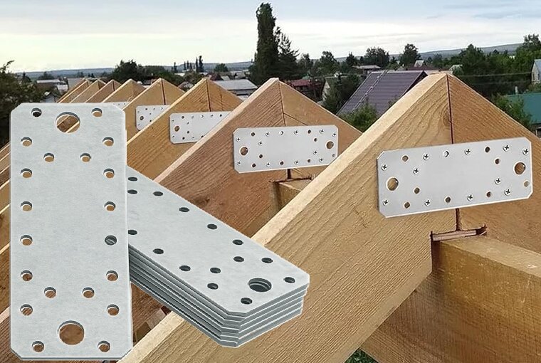 2x verbindingsplaat 135 x 55 x 2,5 mm - koppelplaat - verstevigingsplaat - ijzerplaat - montageplaat - schetsplaat - constructi