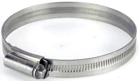 100 tot 120mm 12 mm breed slangklem rvs - wormschroefklem - wormwielklem - bandklem - knijpklem