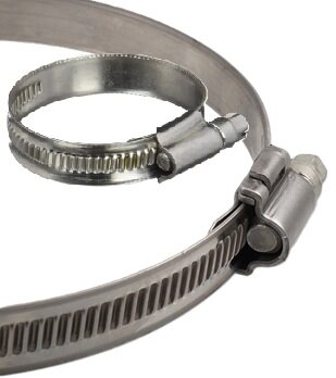 46 - 70 mm 12 mm&nbsp;breed slangklem rvs - wormschroefklem - wormwielklem - bandklem - knijpklem&nbsp;