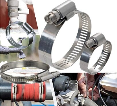 59 - 87 mm&nbsp;breed slangklem rvs - wormschroefklem - wormwielklem - bandklem - knijpklem