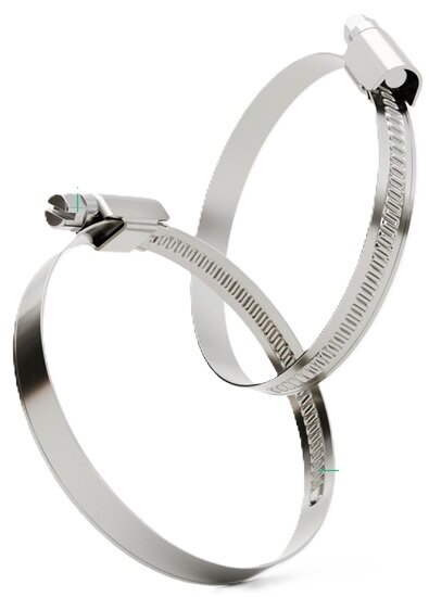 51 - 64 mm 12 mm&nbsp;&nbsp;breed slangklem rvs - wormschroefklem - wormwielklem - bandklem - knijpklem