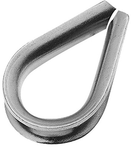 5 mm &nbsp;staaldraadkous - draadkous - kabelkous - staalkabelkous - beschremingkous&nbsp;- veiligheidskabelkous