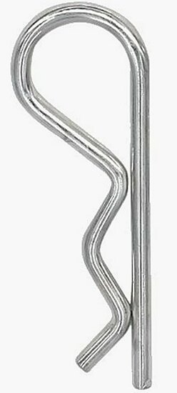 6&nbsp;mm borgveer r type - borgklem -&nbsp; haarspeldveer - borg veer - borgbeugel - zekeringsveer - veiligheidsklem - kle