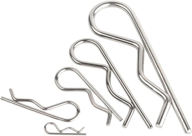 6&nbsp;mm borgveer r type - borgklem -&nbsp; haarspeldveer - borg veer - borgbeugel - zekeringsveer - veiligheidsklem - kle
