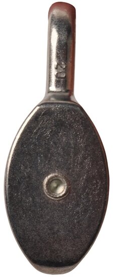 6 mm diameter kabel 200&nbsp;kg belasting katrol dubbel wiel nylon - Kabelkrol - draadkabelblok - hangkatrol - geleide wiel