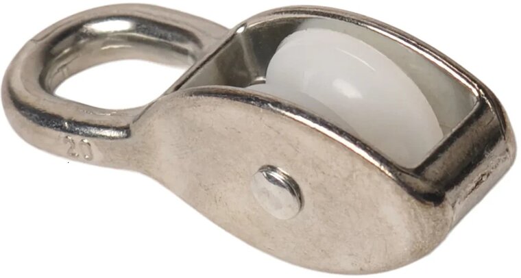 6 mm diameter kabel 200&nbsp;kg belasting katrol nylon - kabelkrol - draadkabelblok - hangkatrol - geleide wiel