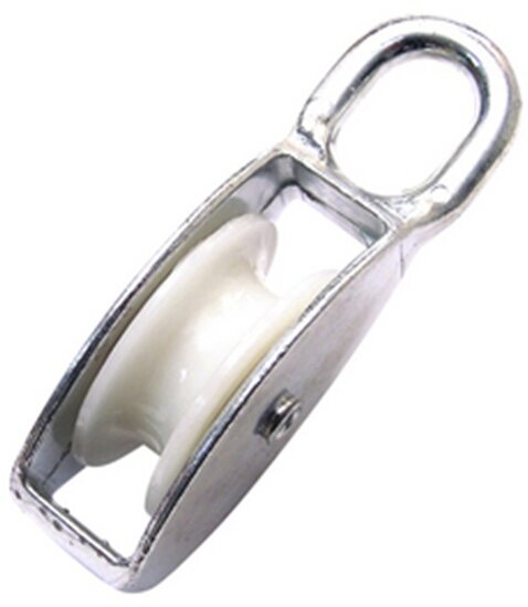 10 mm diameter kabel 300&nbsp;kg belasting katrol nylon - kabelkrol - draadkabelblok - hangkatrol - geleide wiel 