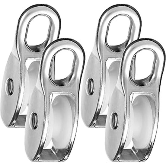 5 mm diameter kabel 150 kg belasting katrol nylon - kabelkrol - draadkabelblok - hangkatrol - geleide wiel