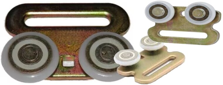 16 mm schuifrail roller&nbsp;- hangroller voor schuifzeil van een vrachtwagentrailer&nbsp;- looprollen voor een zeil - roll