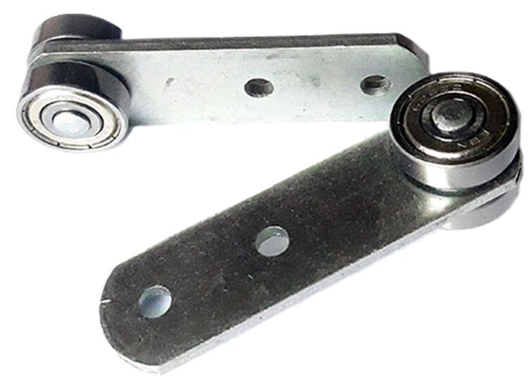 19mm rol 70 mm lang&nbsp; railloper&nbsp;- zeilloper&nbsp;- vrachtwagenzeil kogellager&nbsp;- deurloper - rail loper&nbsp;