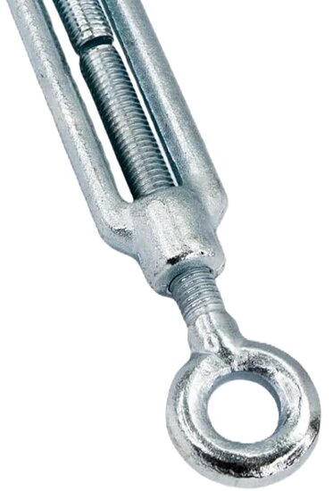 m10&nbsp;draadspanner&nbsp;oog - oog verzinkt - spanner - spanschroef - windverbandspanner - constructiespanner - schoorspa