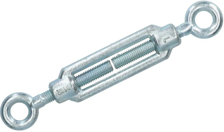 m10&nbsp;draadspanner&nbsp;oog - oog verzinkt - spanner - spanschroef - windverbandspanner - constructiespanner - schoorspa