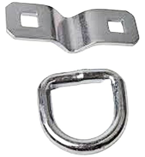 95 x 40 mm vloerring groot - inclusief slotbouten - vloerhouder - sjoroog - aanhangerbindoog