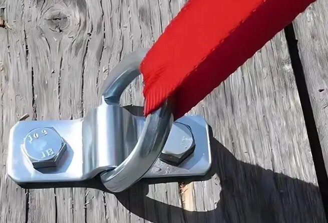 95 x 40 mm vloerring groot - inclusief slotbouten - vloerhouder - sjoroog - aanhangerbindoog