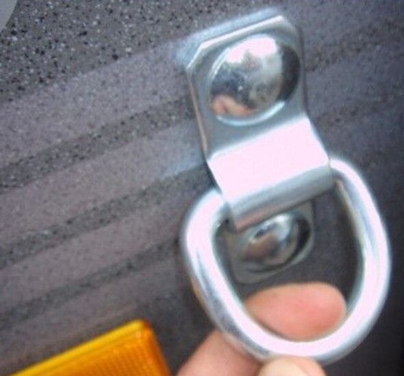 70 x 25 mm vloerring - vloeroog - bindoog - sjoroog voor de aanhanger - vloeroog aanhangwagen
