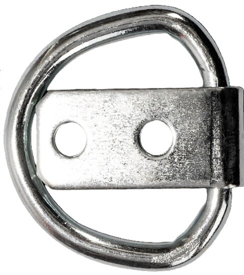 45 x 35 mm verzinkt sjoroog enkel&nbsp;- klapbaar bindhaak - vloeranker - aanhangeroog - vastzetoog - vloerring