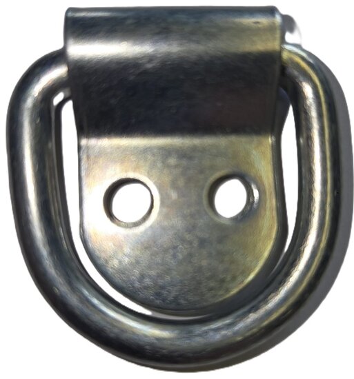 70 x 26 mm verzinkt sjoroog klapbaar&nbsp;-&nbsp;bindoog - dekoog - aanhangeroog - vloeroog - vastzetring - bindring voor v