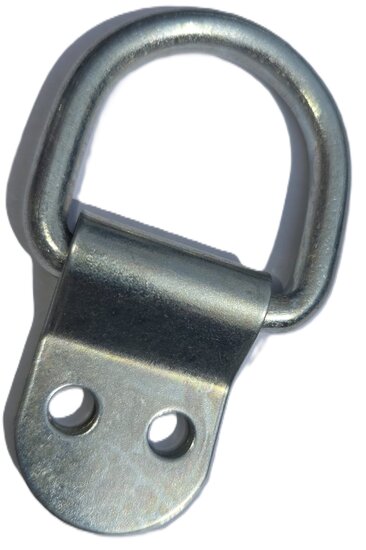 70 x 26 mm verzinkt sjoroog klapbaar&nbsp;-&nbsp;bindoog - dekoog - aanhangeroog - vloeroog - vastzetring - bindring voor v