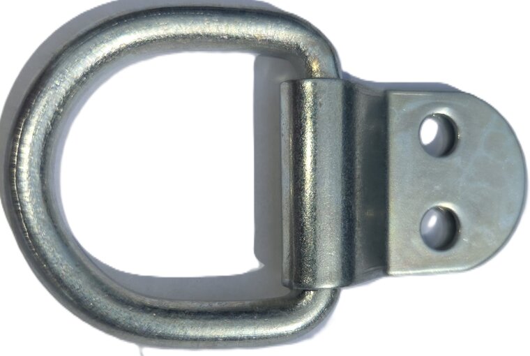70 x 26 mm verzinkt sjoroog klapbaar&nbsp;-&nbsp;bindoog - dekoog - aanhangeroog - vloeroog - vastzetring - bindring voor v