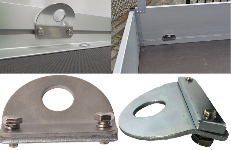 90 x 74 x 18 &nbsp;wandoog&nbsp;- bevestigingsoog - aanhanger bevestigingspunt - wand sjor oog - sjorring voor zijpanelen v