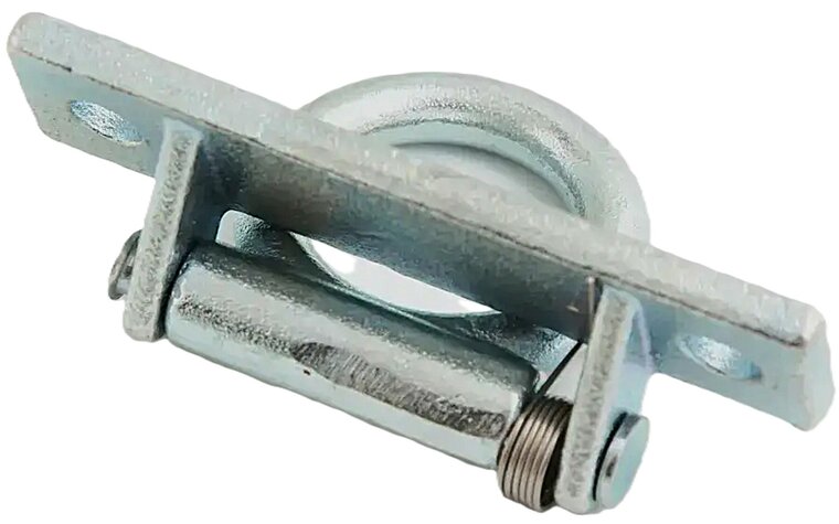 90 x 23 mm verzinkt sjoroog zijwand - vloeranker klapbaar - bindoog - aanhangeroog - sjorring op voetplaat 