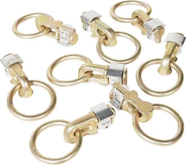 39 mm vliegtuigsluiting 5 ton&nbsp;- sjoroog - vastzetoog - bindoog - bindrail oog - vastzetring