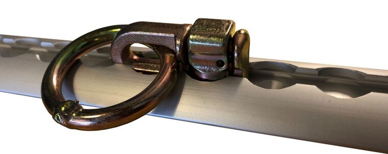 39 mm vliegtuigsluiting 5 ton&nbsp;- sjoroog - vastzetoog - bindoog - bindrail oog - vastzetring