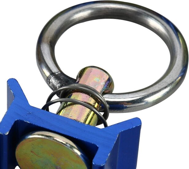 30 mm vliegtuigrail sjoroog - vastzetoog - bindoog - bindrail oog - airline rail anker - bindring&nbsp;