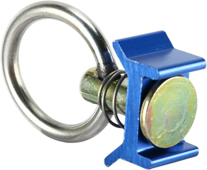 30 mm vliegtuigrail sjoroog - vastzetoog - bindoog - bindrail oog - airline rail anker - bindring&nbsp;