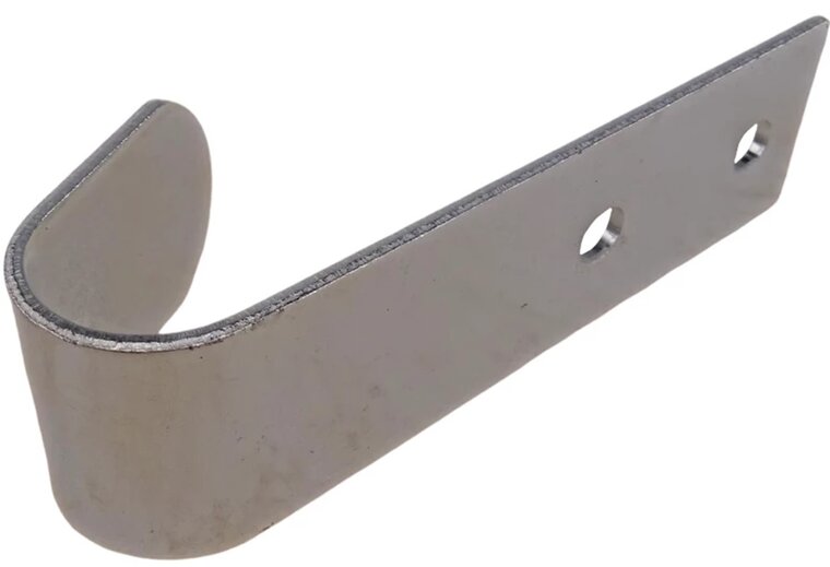 70 x 20 mm verzinkt touwhaak schroefbaar - sjorhaak