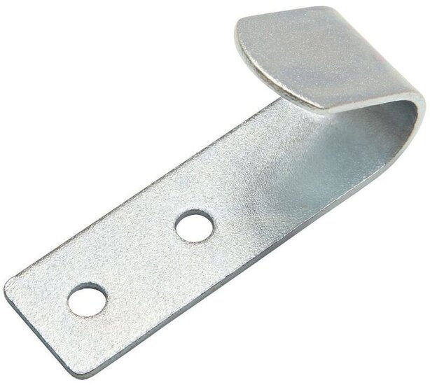 80 x 20 mm verzinkt touwhaak schroefbaar - sjorhaak - spanhaak