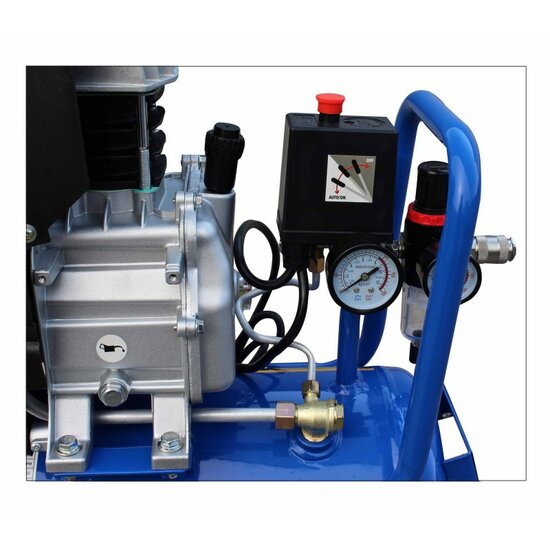 24 liter compressor - 220 volt luchtcompressor - pneumatische compressor - persluchtcompressor - satra
