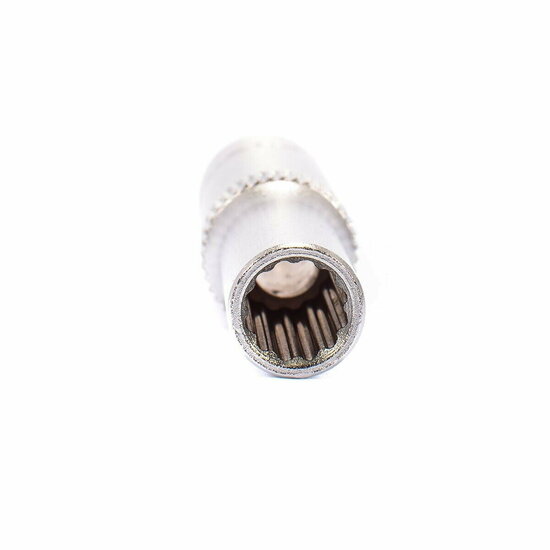 6 mm twaalfkant dop - 1/4 duims aansluiting - dopsleutel - rateldop - dop - asta