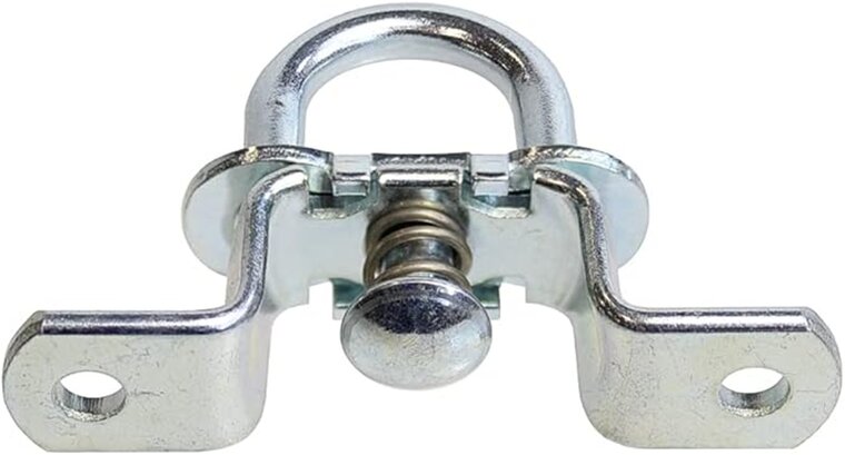 42 x 22mm verzinkt ovale draaibare zeilsluiting -&nbsp;huifsluiting metaal - tourniquet - zeiloog - bindoog - draaiwervel&nbsp;