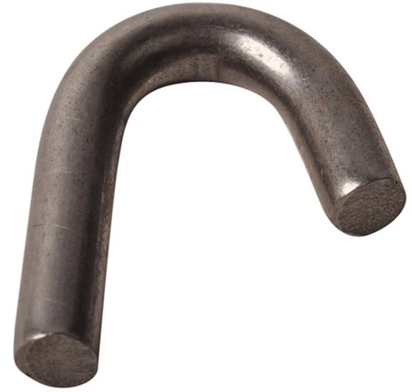 10 mm dik 65 mm lang lasbaar touwhaak&nbsp;- metalen&nbsp;aanhangerhaak - bindhaak - trailerhaak&nbsp; - sjorhaak