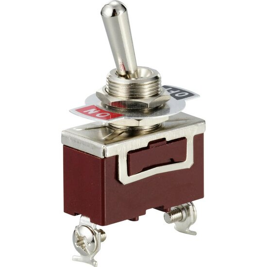 13x30 mm tuimelschakelaar 15 amp&egrave;re - 250 volt on/off/on schakelaar - wipschakelaar - gmp