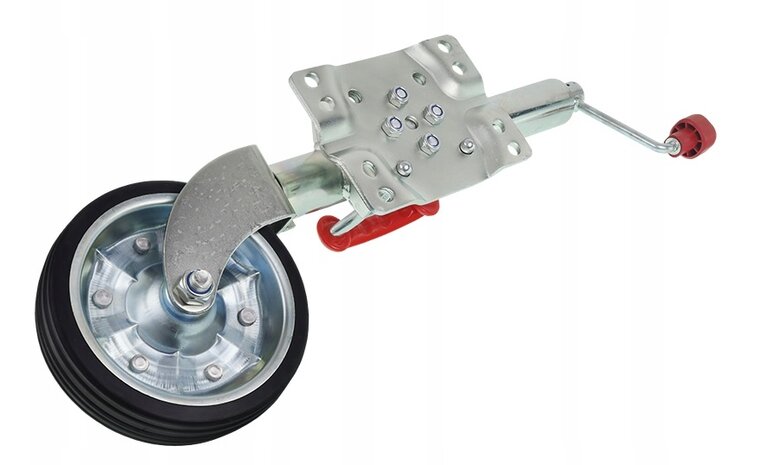 60 mm neuswiel - aanhanger neus wiel - steunwiel draaibaar - aanhangersteunwiel - gmp